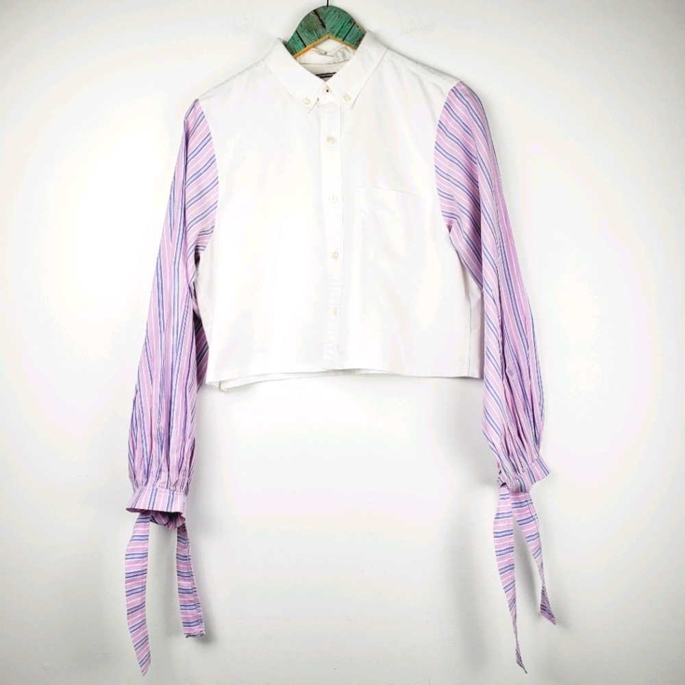 Aigle Depuis 1853 Long Sleeve Button-up Top Sz Lg